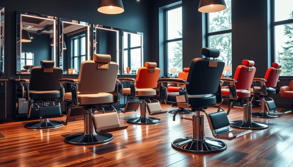 adjustable barber chairs