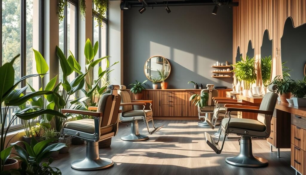 eco-friendly barber chairs