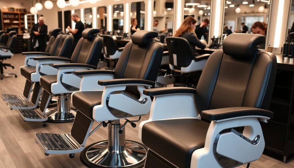 investment benefits ergonomic barber chairs