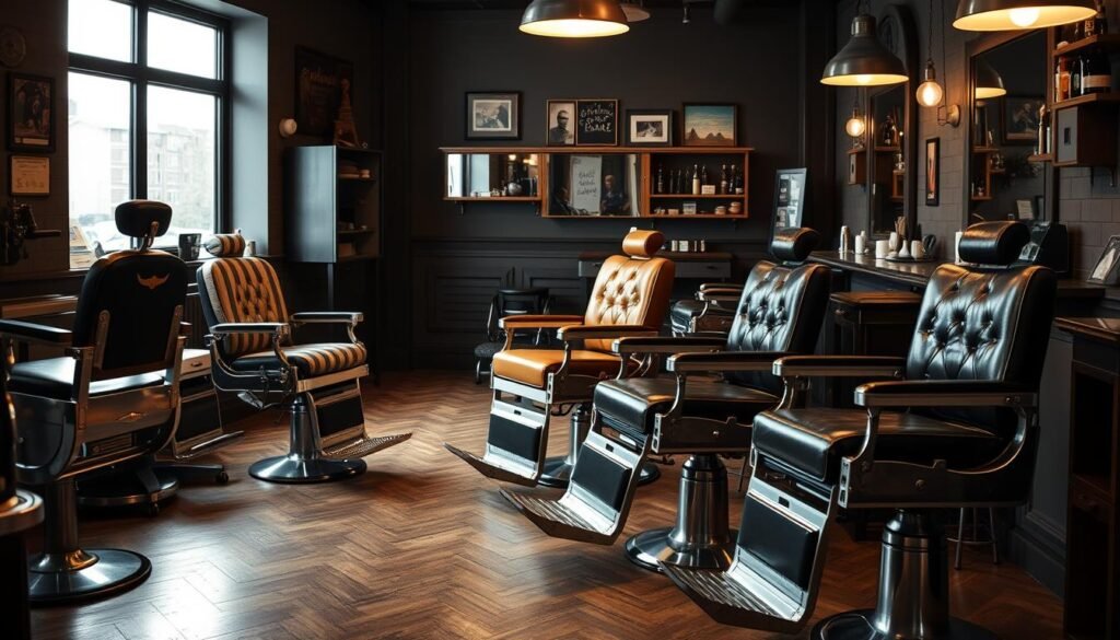 Diverse Barber Chair Selection