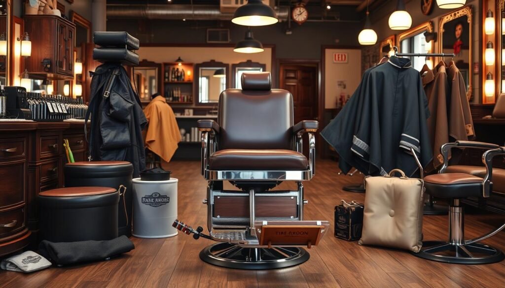 barber chair accessories