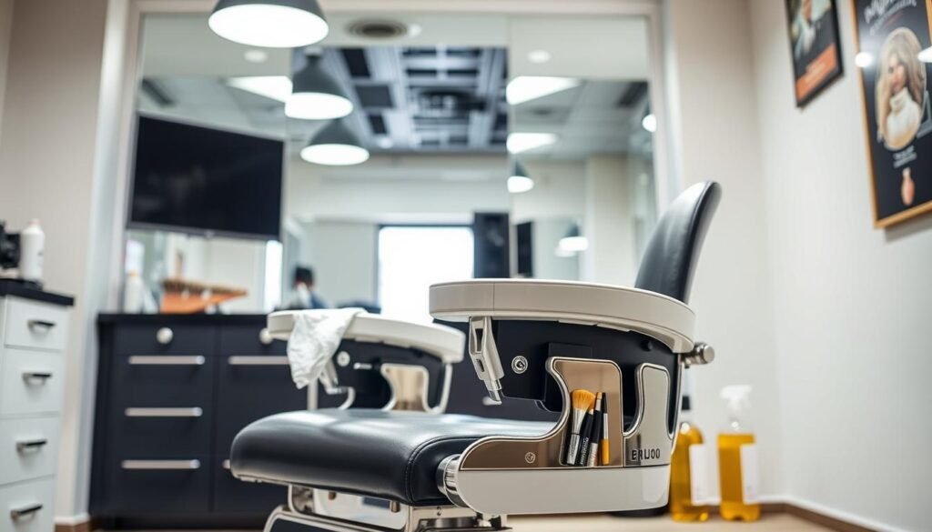 barber chair maintenance