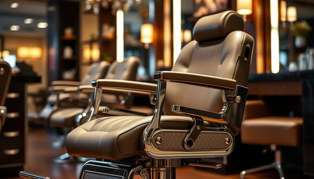 comfortable barber chair