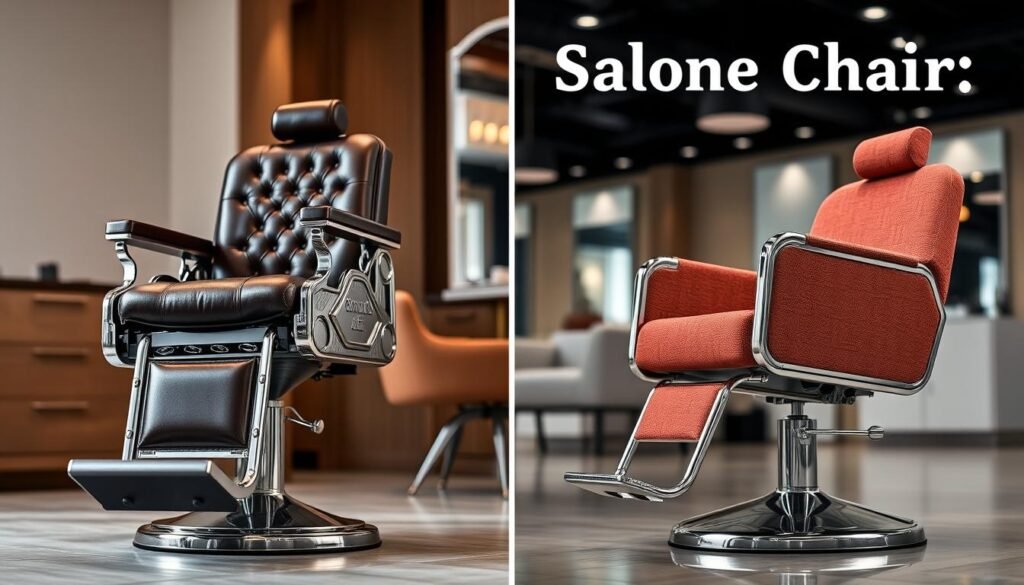 differences in salon seating